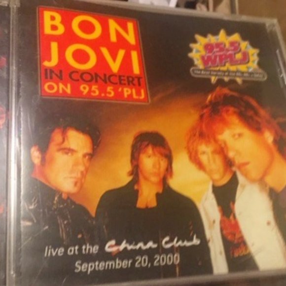 Bon Jovi In Concert On 95.5 'PLJ CD 9/20/2000 - Picture 1 of 2